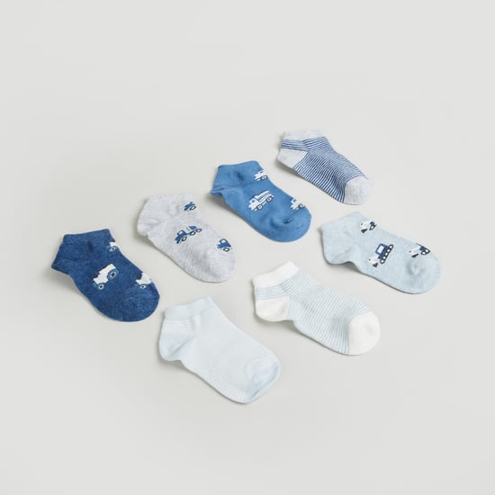 Juniors Assorted Ankle Length Socks - Set of 7