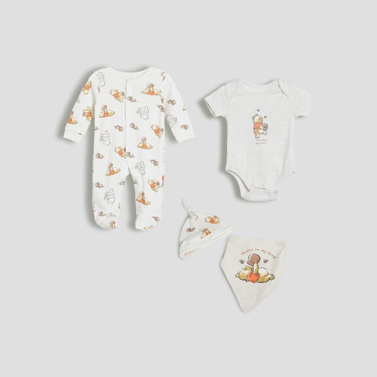 Juniors Disney Winnie The Pooh Sleep Set - Pack of 4