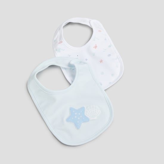 Juniors Printed Bibs - Pack of 2