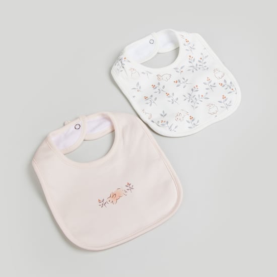 Juniors Printed Bibs - Pack of 2