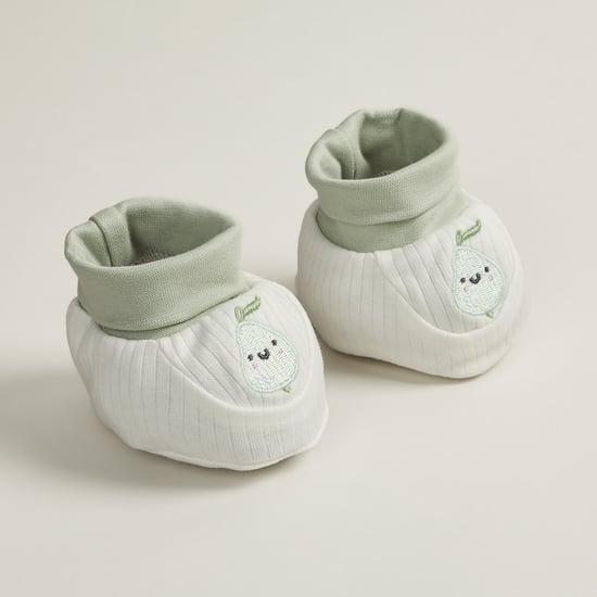 Juniors Embroidered Booties
