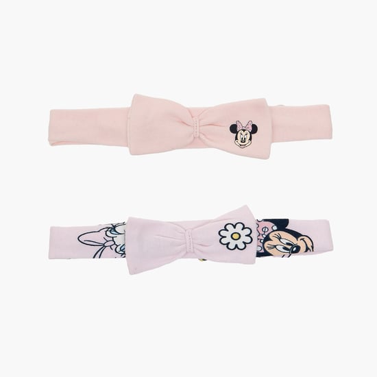 Juniors Minnie Mouse Print Headbands - Pack of 2