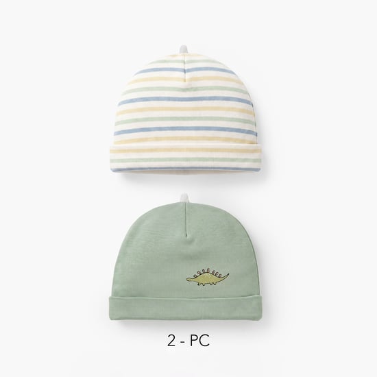 Juniors Assorted Beanie Cap - Pack of 2