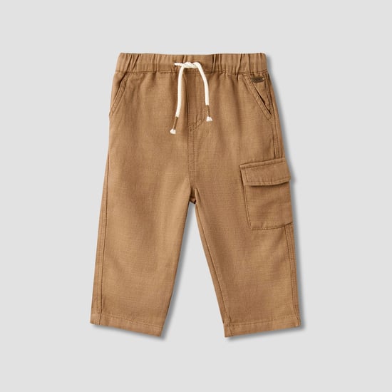 Giggles Textured Cargo Trousers