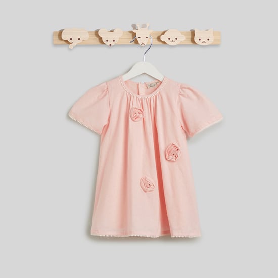 Juniors Applique A-line Dress