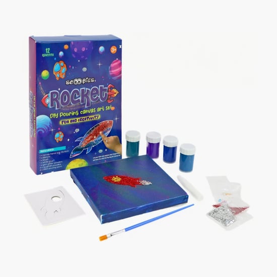 Scoobies DIY Pouring Canvas Art Set