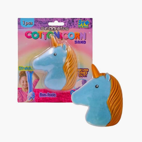 Scoobies Cottonicorn Sand with Unicorn Mould