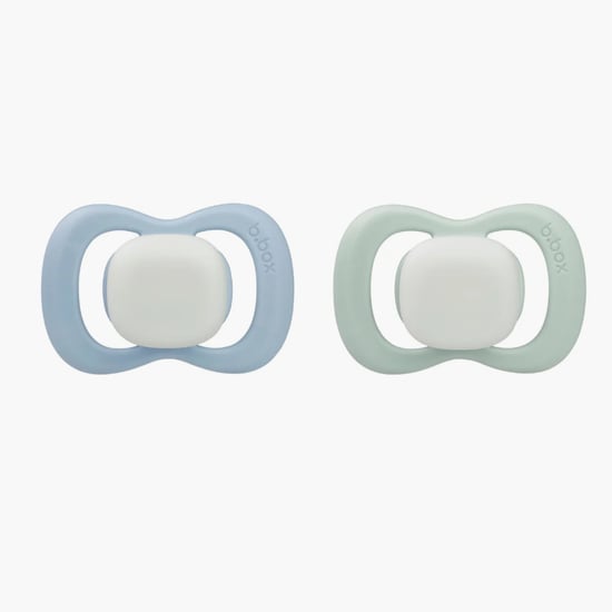 B.Box Glow in the Dark Silicone Pacifiers - Size 1 - Pack of 2