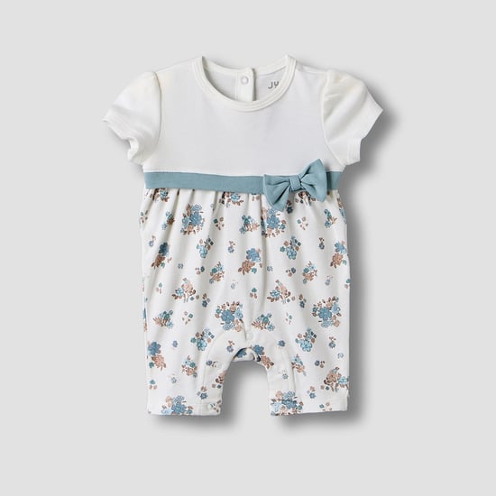 Juniors Floral Print Rompers