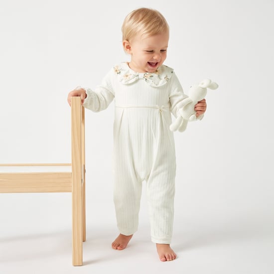 Giggles Embroidered Sleepsuit