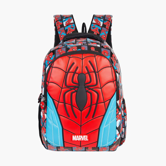 Striders Spiderman Printed Backpack