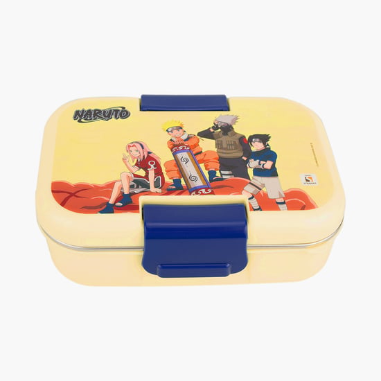Striders Naruto Double Compartment Lunch Box with Cutlery