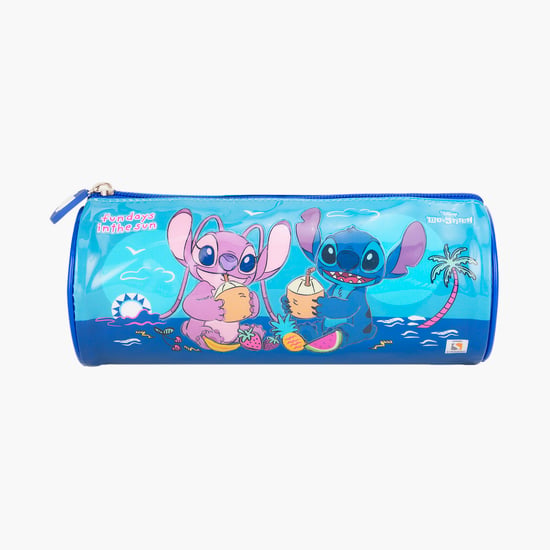 Striders Stitch Print Pencil Pouch