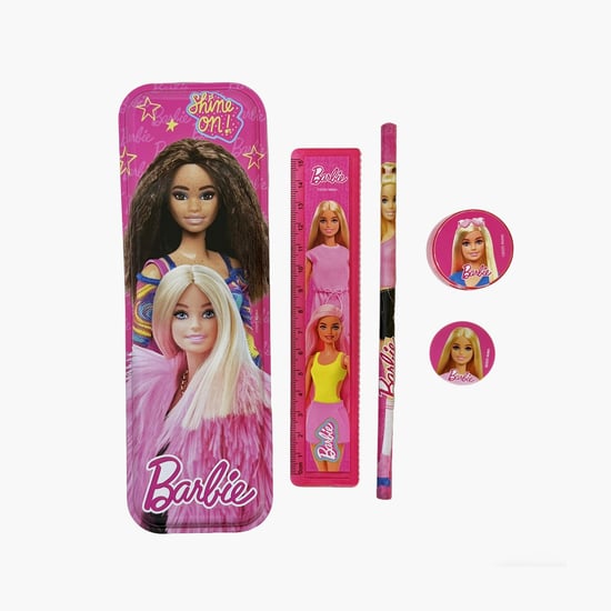 Striders Barbie 5 Piece Stationery Set
