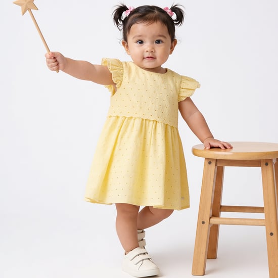 Giggles Schiffli Dress