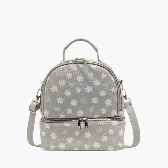 Juniors Floral Print Feeding Backpack