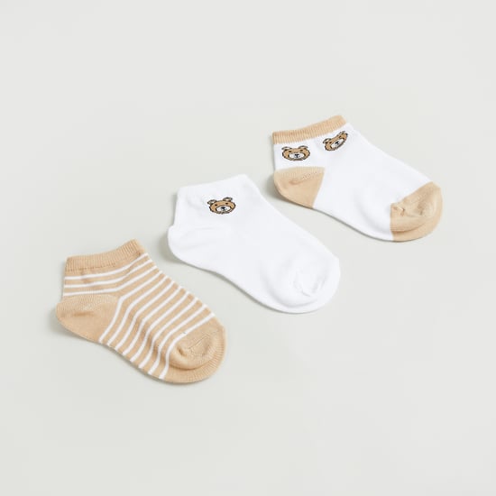 Juniors Assorted Ankle Length Socks - Pack of 3