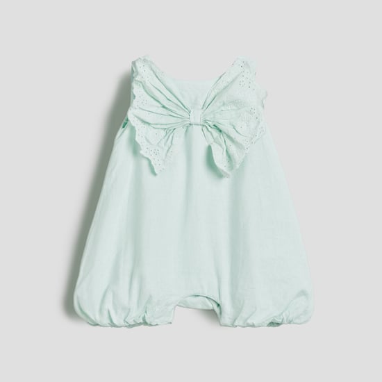 Juniors Schiffli Bow Romper