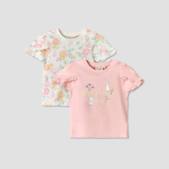 Juniors Printed Top - Pack of 2