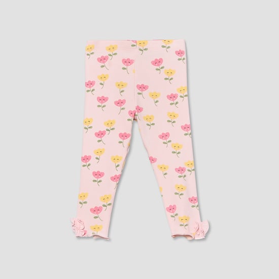 Juniors Floral Print Leggings