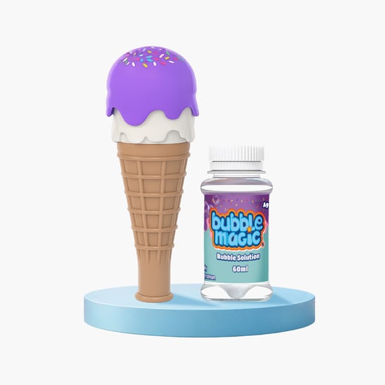 Bubble Magic Bubble Blower Toy - Black Currant Ice-Cream