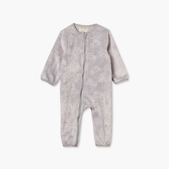 Juniors Vehicle Embossing Sleepsuit