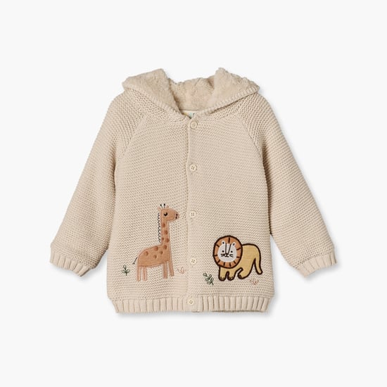 Juniors Hooded Cardigan