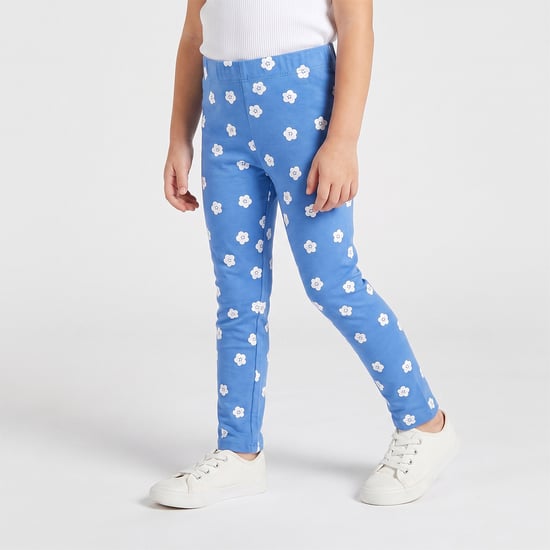 Juniors Floral Print Leggings
