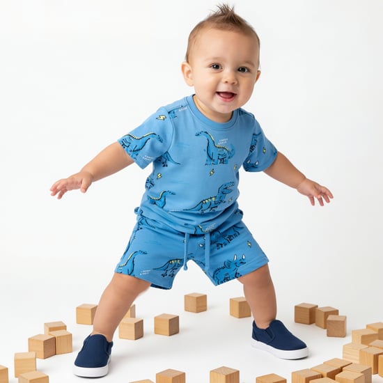 Juniors Dino Print Shorts