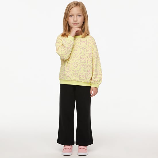 Juniors Printed Sweatshirt
