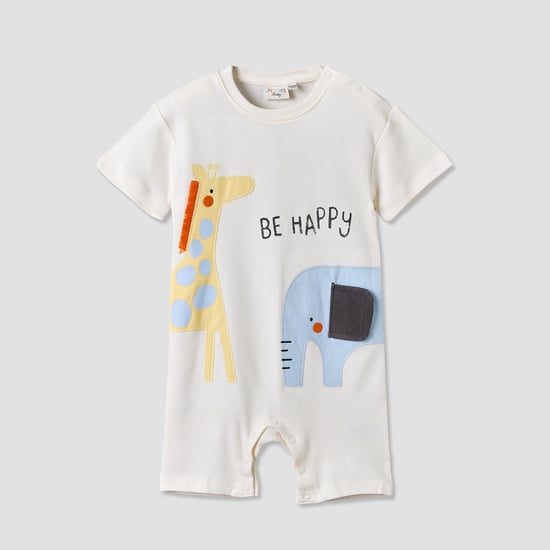 Juniors Animal Applique Romper