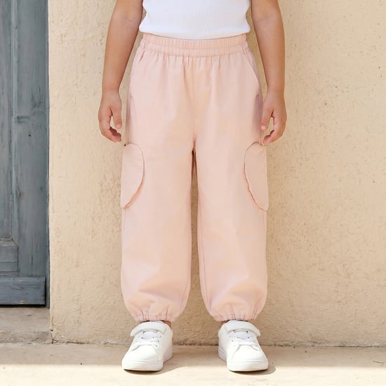 Juniors Solid Joggers with Pockets