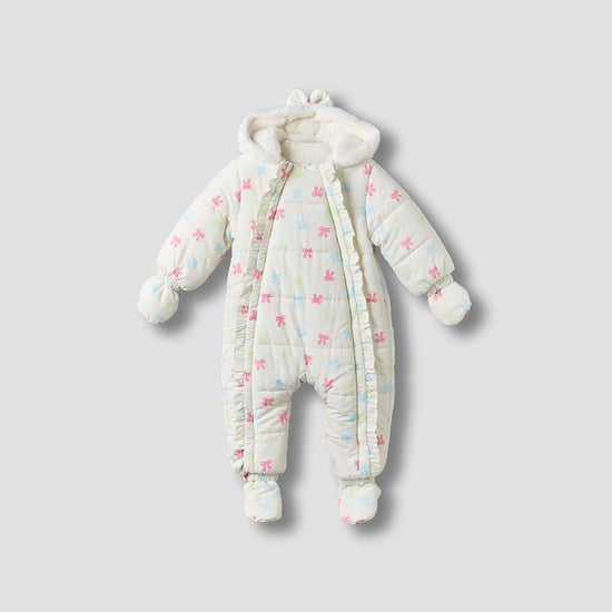 Juniors Printed Hooded Coverall