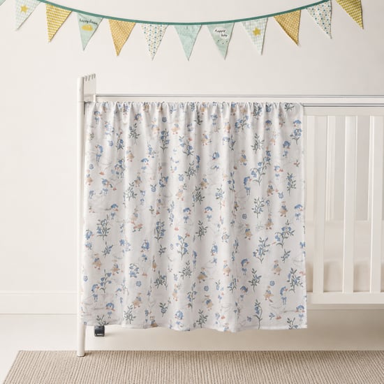 Giggles Printed Bamboo Muslin Swaddle