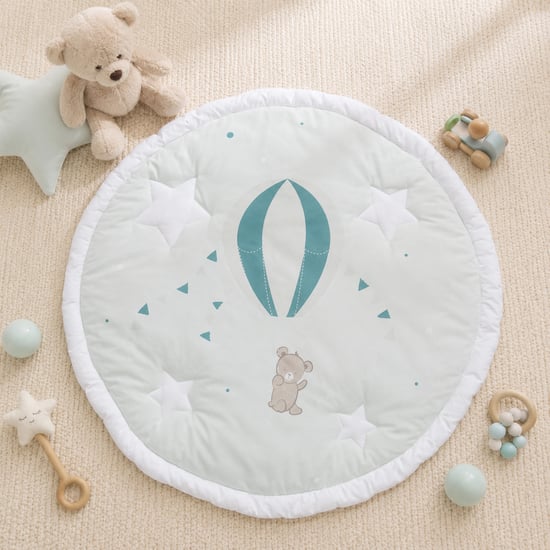 Juniors Bear Printed Play Mat - 92 x 92 cm