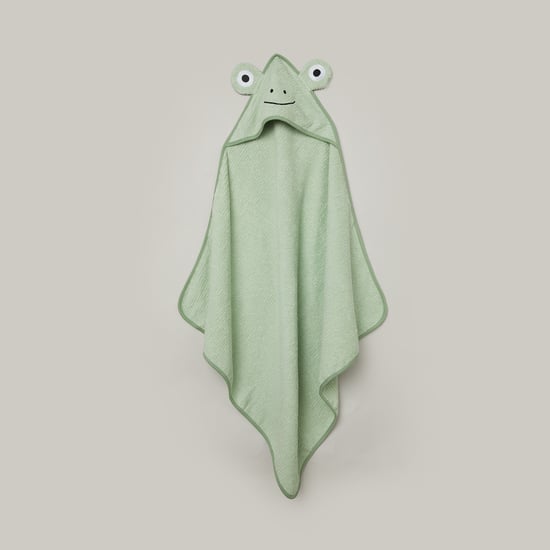 Juniors Frog Hooded Towel