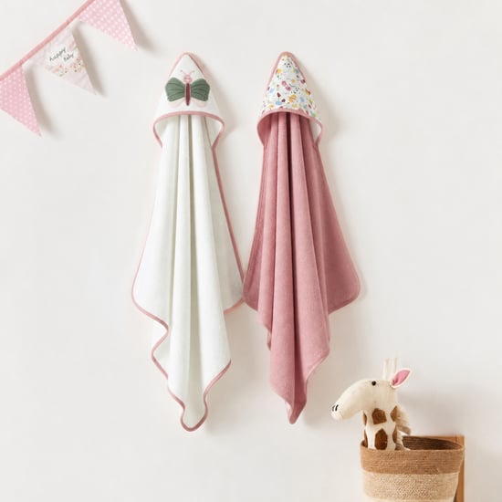 Juniors Assorted Hooded Towel - Pack of 2