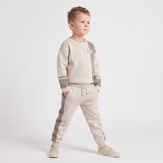 Juniors Colourblock Sweatshirt and Joggers Set