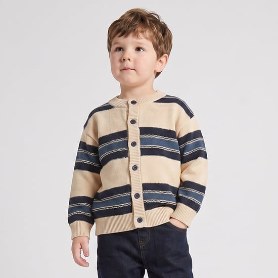 Juniors Striped Cardigan