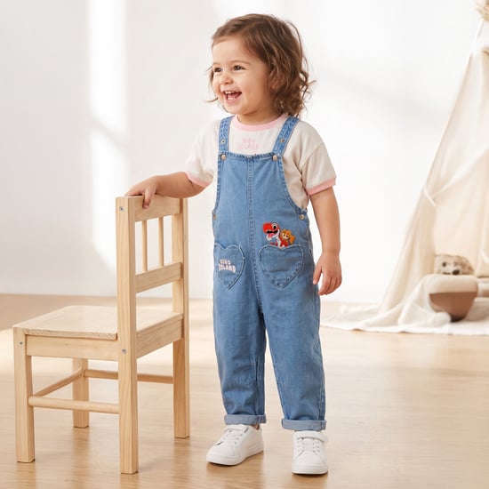 Juniors Paw Patrol Dungaree with T-shirt