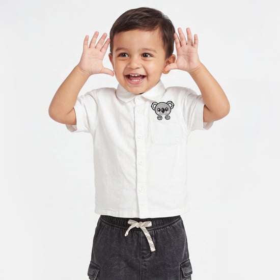 Juniors Embroidered Shirt