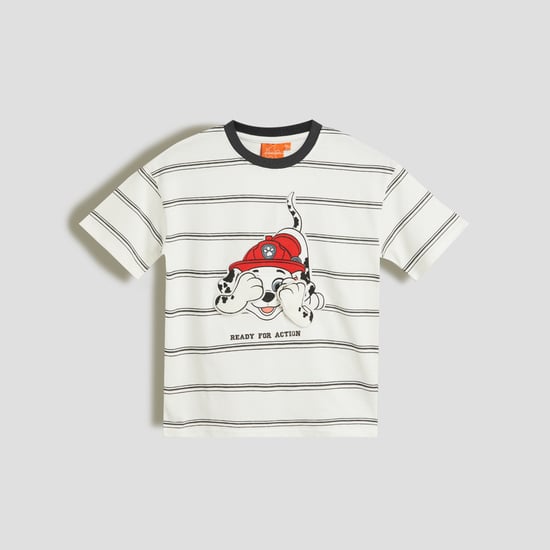Juniors Paw Patrol Applique T-shirt
