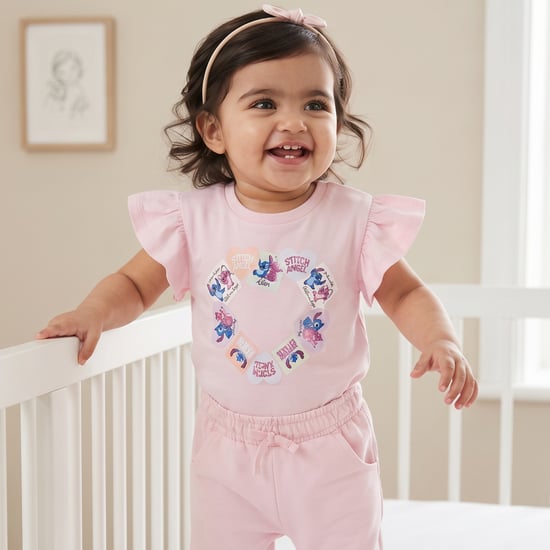 Juniors Stitch & Angel Print Tops - Pack of 2