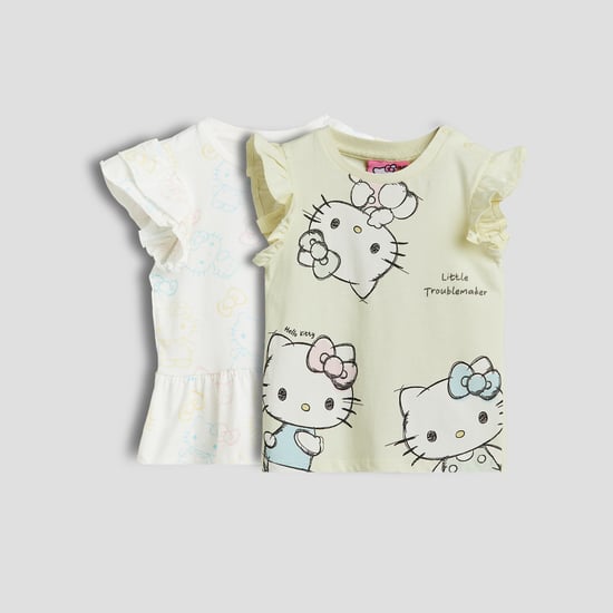 Juniors Hello Kitty Tops - Pack of 2