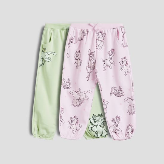 Juniors Marie Print Joggers - Pack of 2