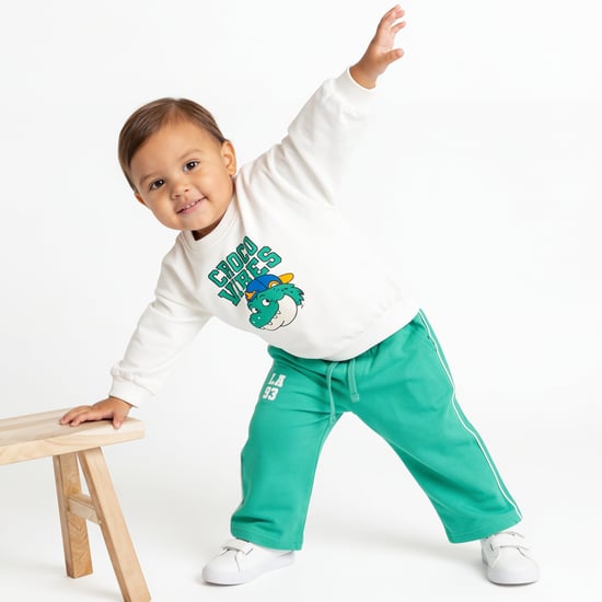 Juniors Croco Vibes Print Sweatshirt