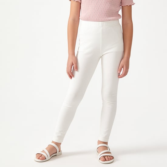 Juniors Solid Leggings