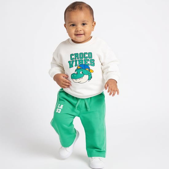 Juniors Side Taping Wide Leg Track Pants
