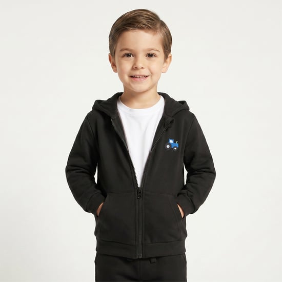 Juniors Embroidered Hoodie