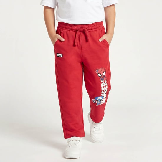Juniors Avengers Print Track Pants